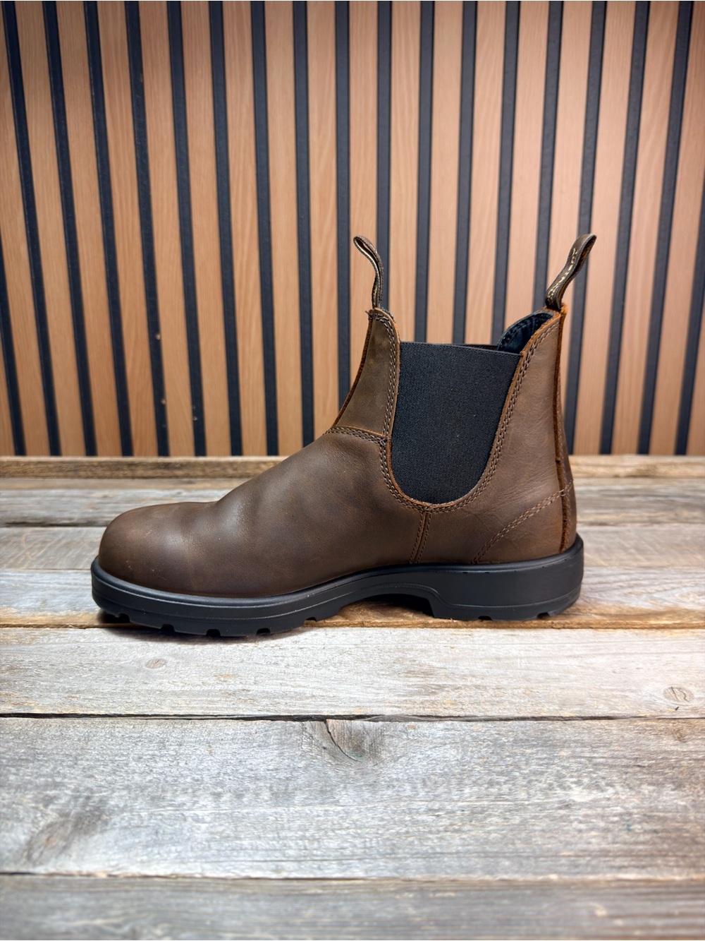Blundstone Brown Leather Chelsea Boots AU 8.5,US Men’s 9.5 Like New never worn. - Picture 4 of 8
